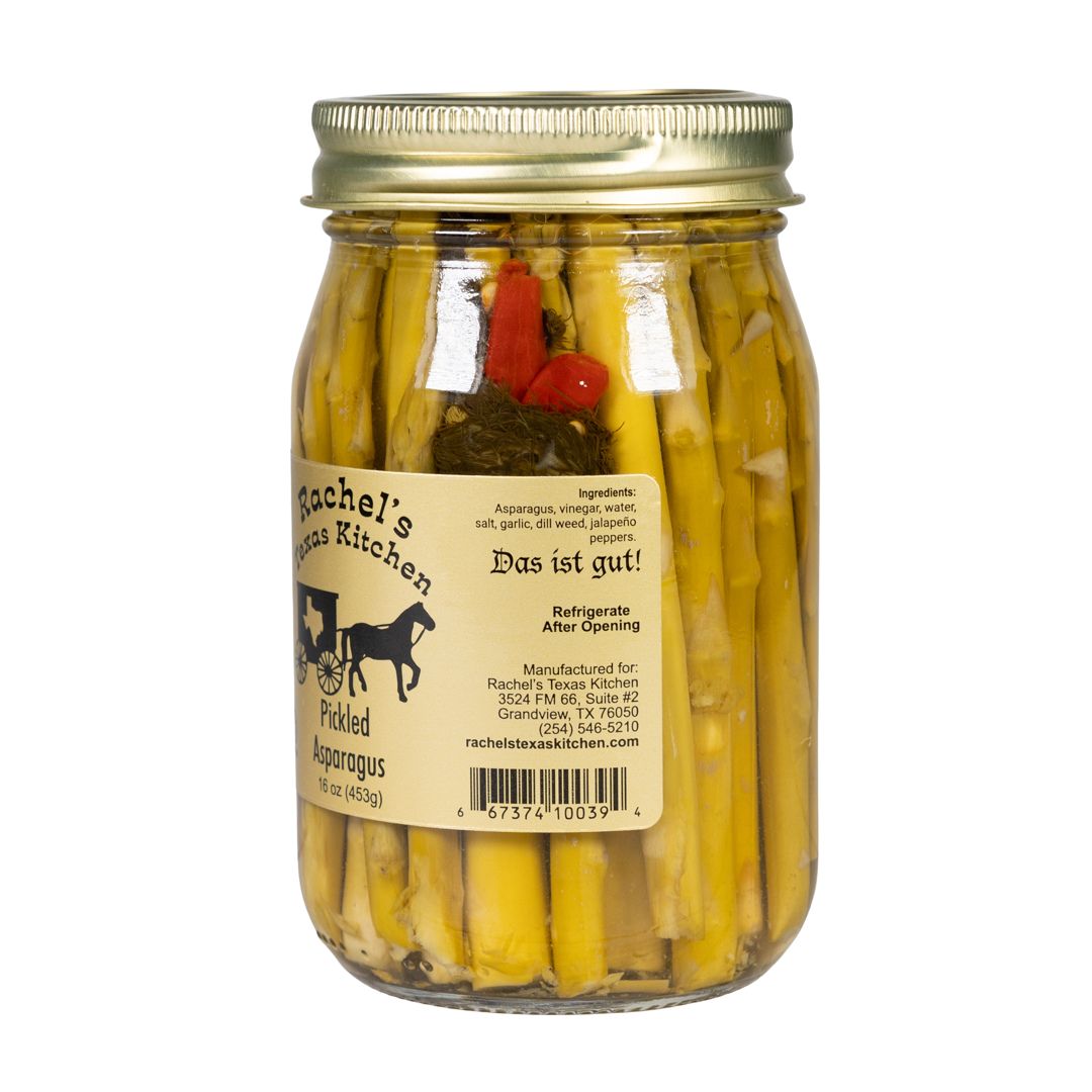 Pickled Asparagus Hot fresh asparagus spears – Rachel's Texas Kitchen