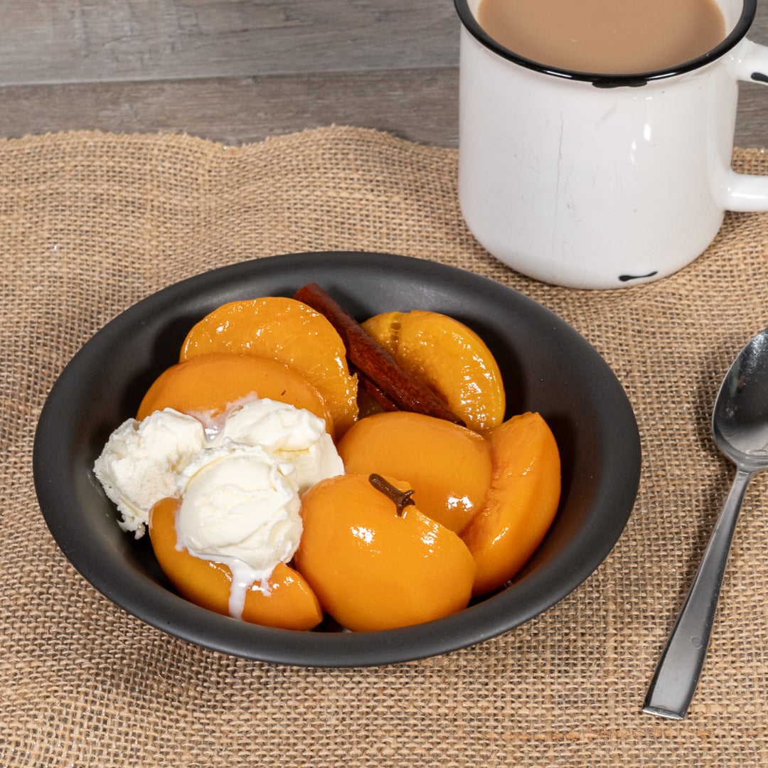 Spiced Peaches lifestyle photo – Rachel's Texas Kitchen