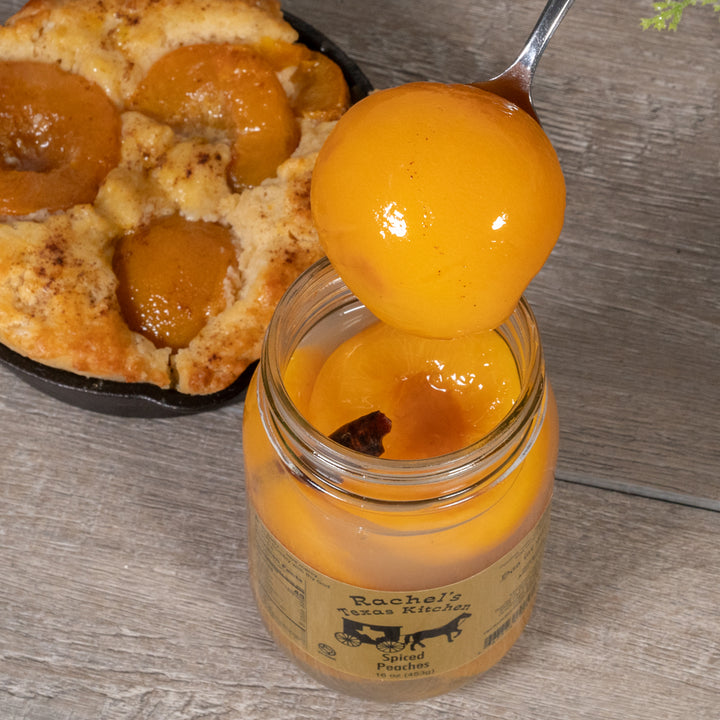 Spiced Peaches artisan photo – Rachel's Texas Kitchen