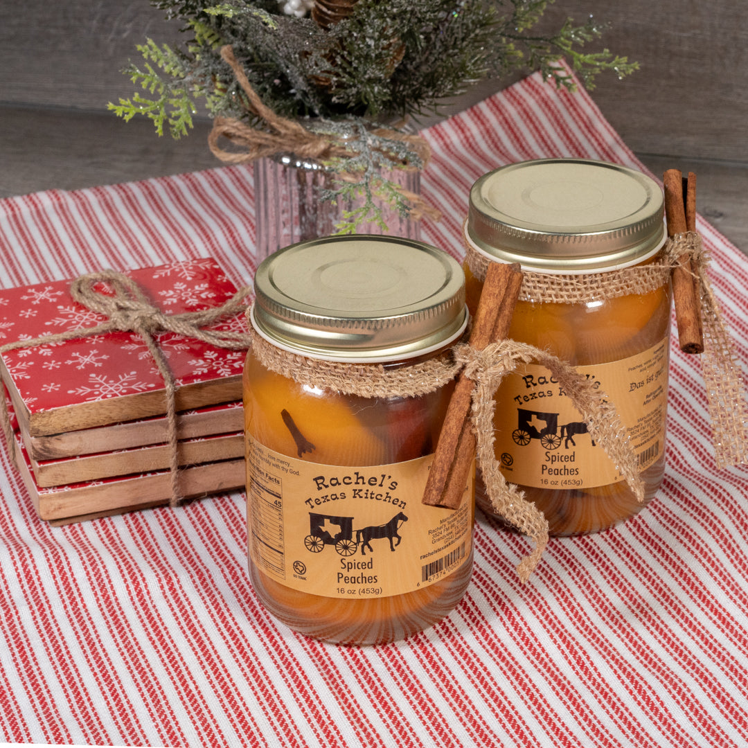 Spiced Peaches product photo – Rachel's Texas Kitchen