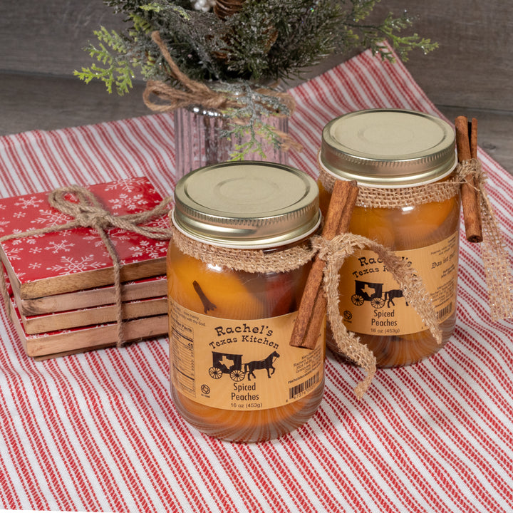 Spiced Peaches product photo – Rachel's Texas Kitchen