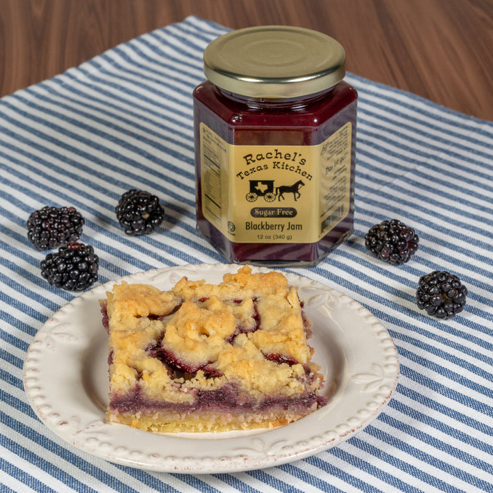 Sugar Free Blackberry Jam lifestyle photo – Rachel's Texas Kitchen
