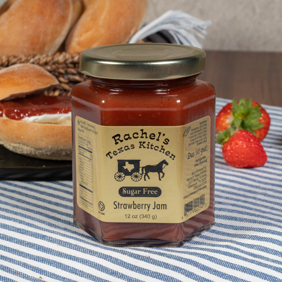 Sugar Free Strawberry Jam lifestyle photo – Rachel's Texas Kitchen