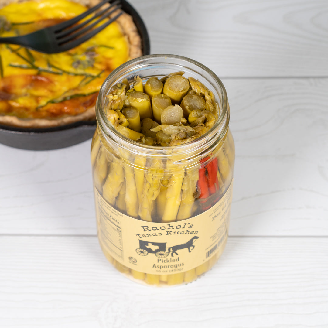 Pickled Asparagus Hot nutritional information – Rachel's Texas Kitchen