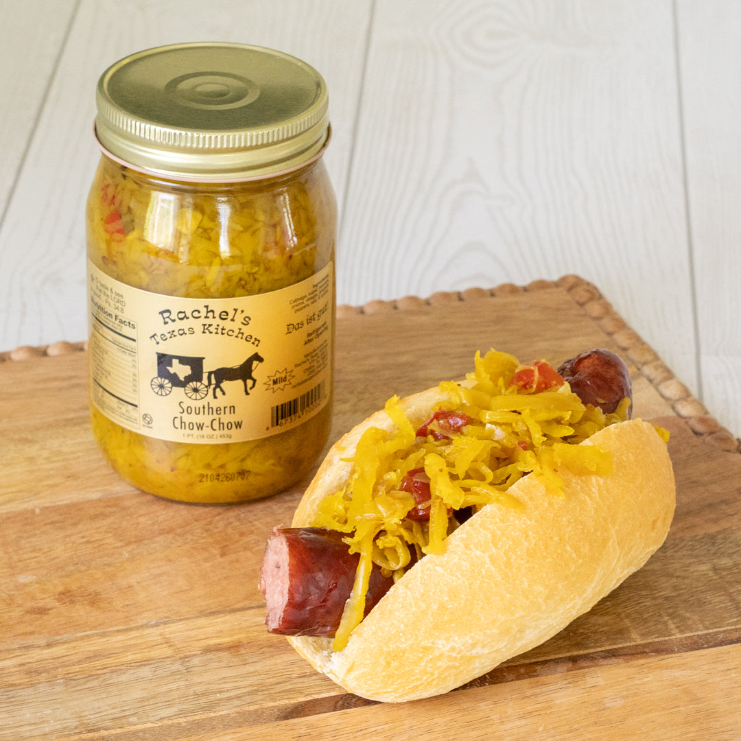 Southern Chow-Chow detail shot – Rachel's Texas Kitchen