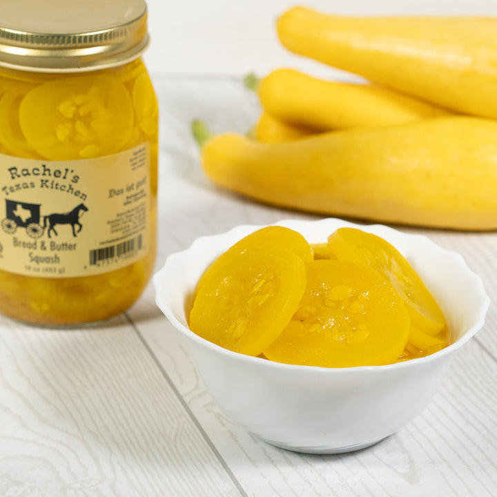 Bread and Butter Squash lifestyle photo – Rachel's Texas Kitchen