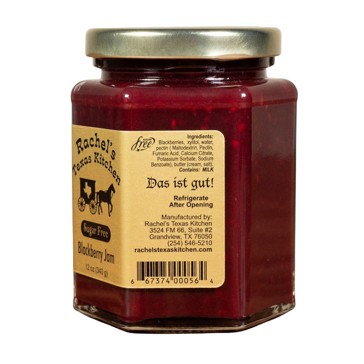 Sugar Free Blackberry Jam artisan photo – Rachel's Texas Kitchen