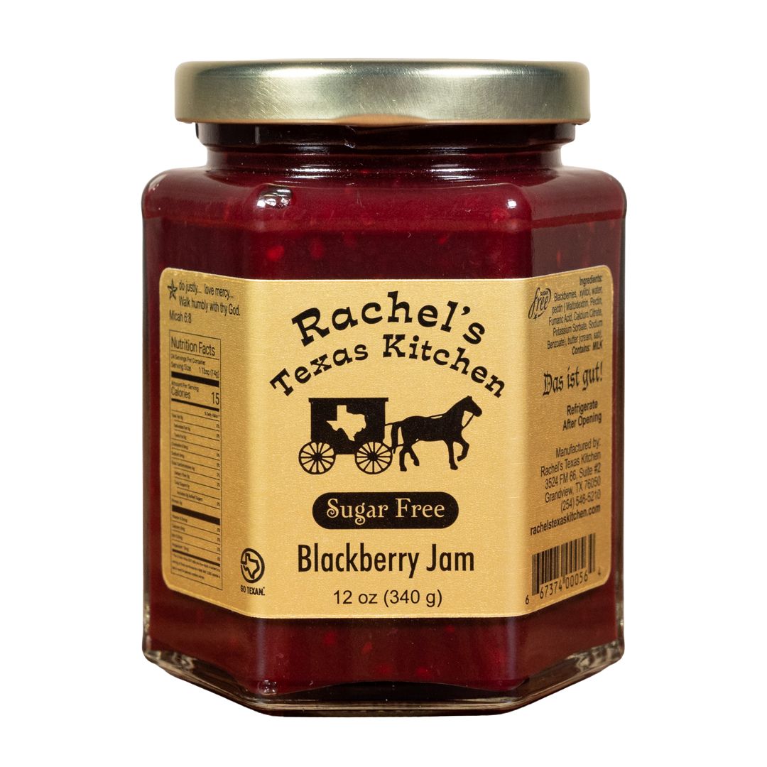 Sugar Free Blackberry Jam jar – Rachel's Texas Kitchen