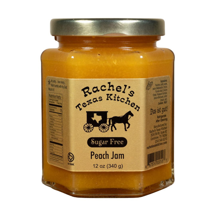 Sugar Free Peach Jam jar – Rachel's Texas Kitchen