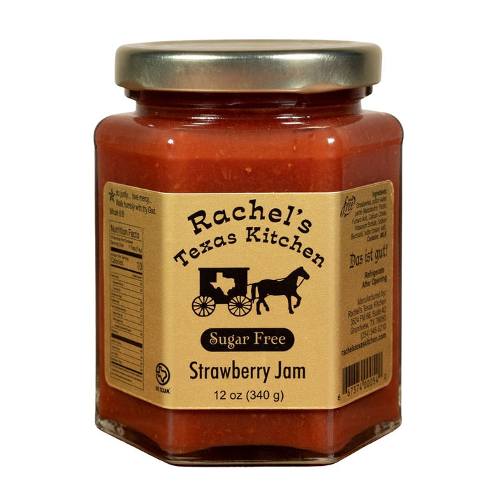 Sugar Free Strawberry Jam jar – Rachel's Texas Kitchen