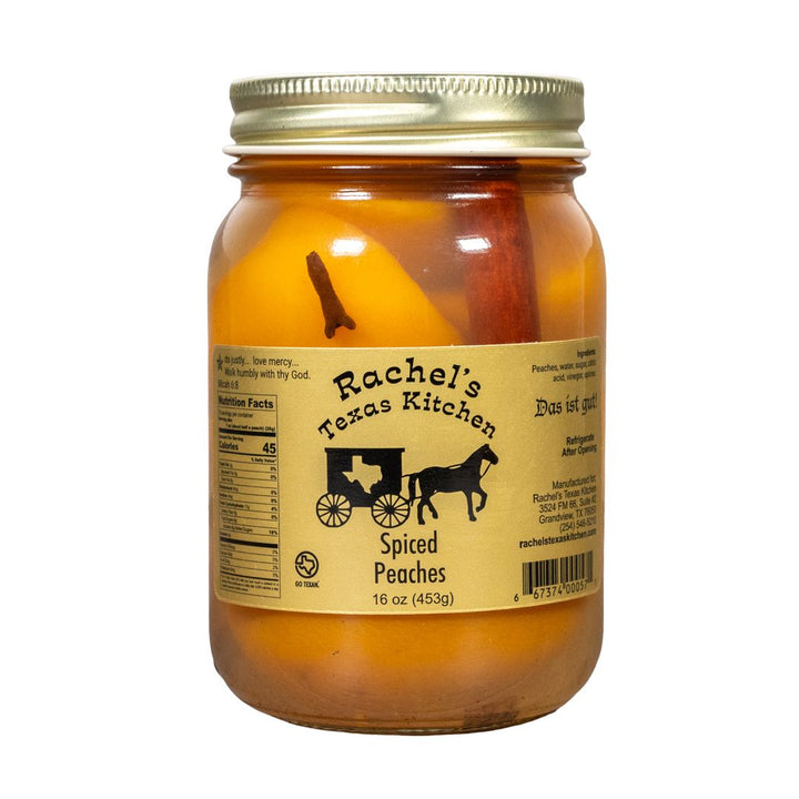 Spiced Peaches jar – Rachel's Texas Kitchen