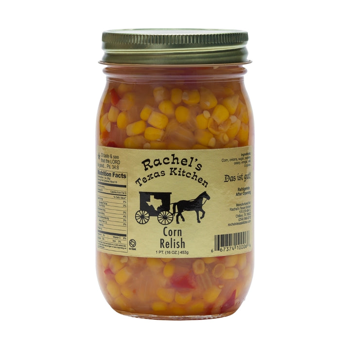 Corn Relish jar – Rachel's Texas Kitchen
