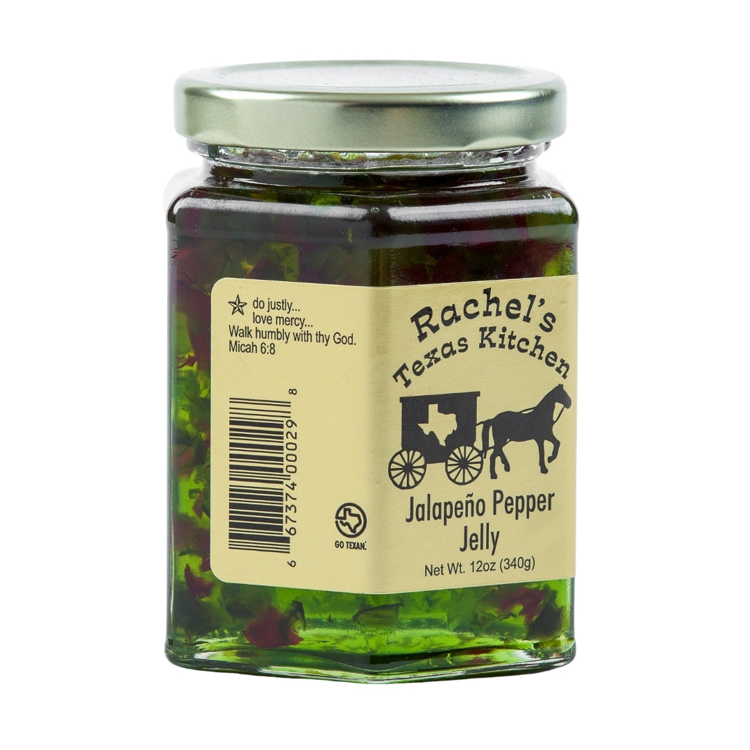 Jalapeno Pepper Jelly detail shot – Rachel's Texas Kitchen