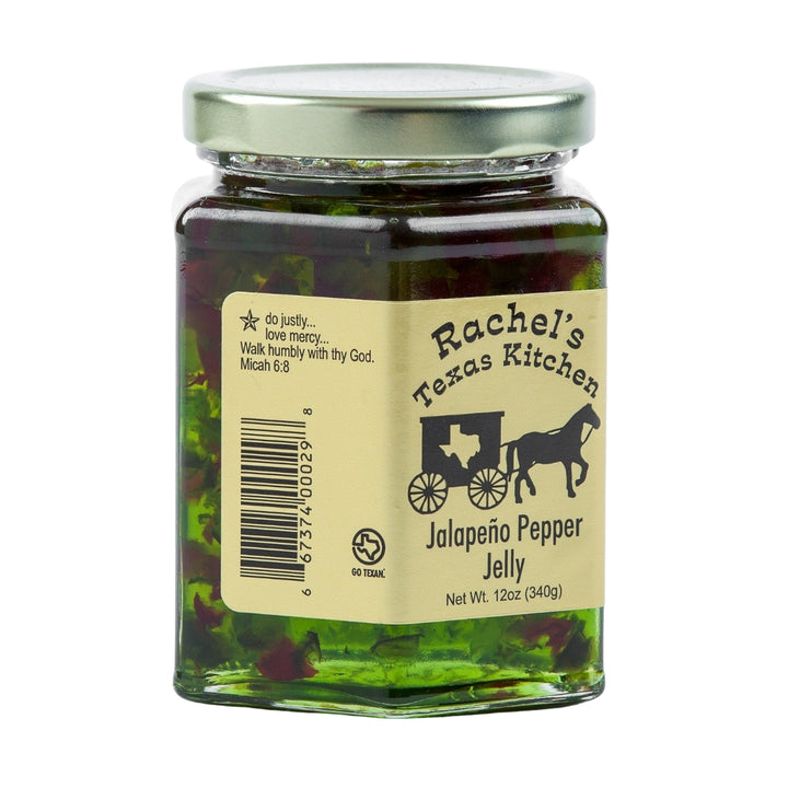 Jalapeno Pepper Jelly detail shot – Rachel's Texas Kitchen