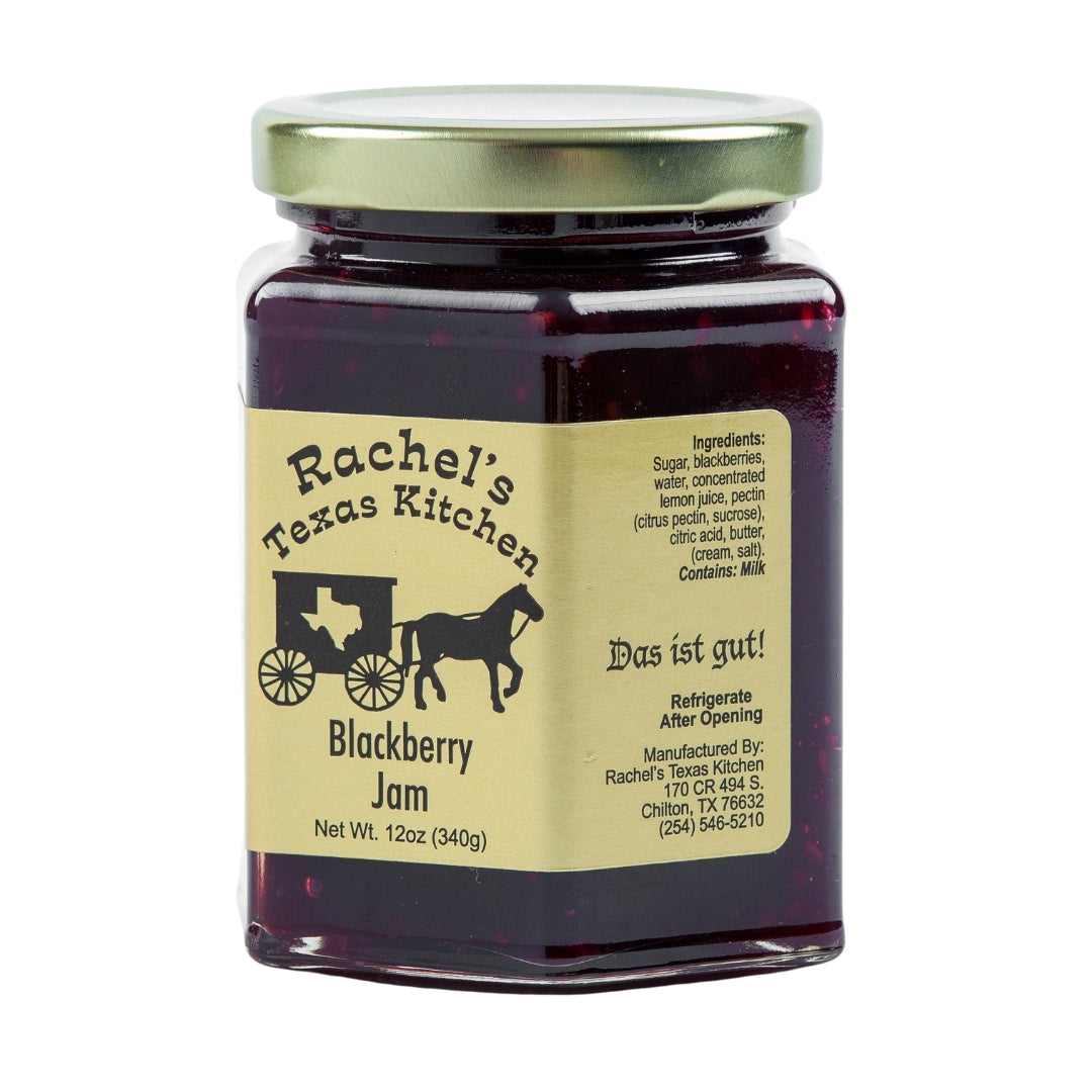 Blackberry Jam close-up – Rachel's Texas Kitchen