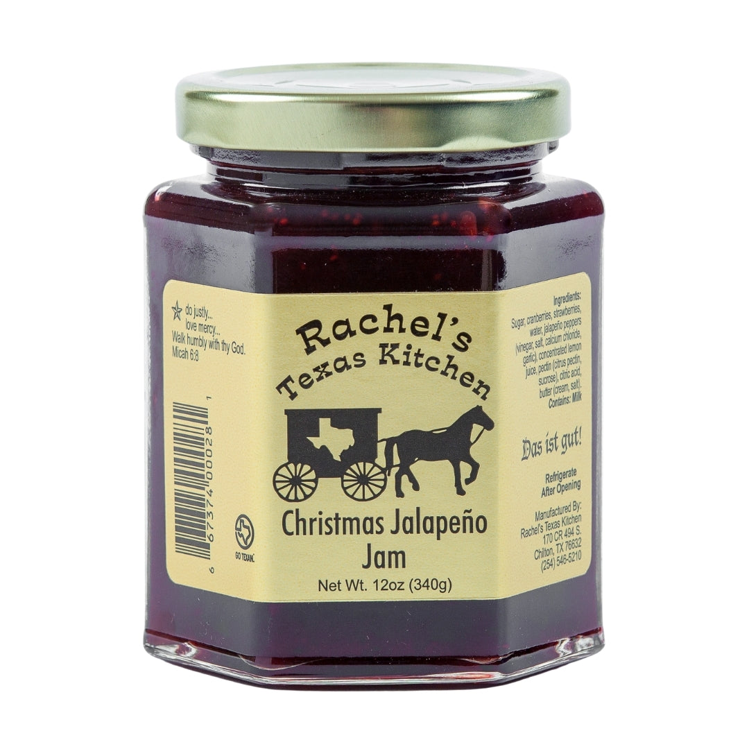 Christmas Jalapeno Jam jar – Rachel's Texas Kitchen
