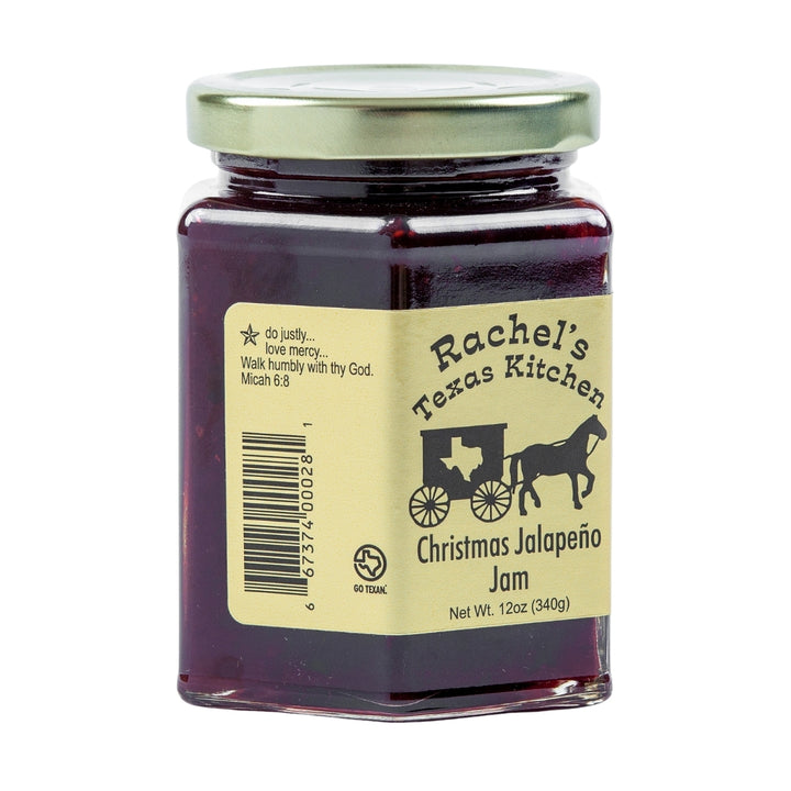 Christmas Jalapeno Jam detail shot – Rachel's Texas Kitchen