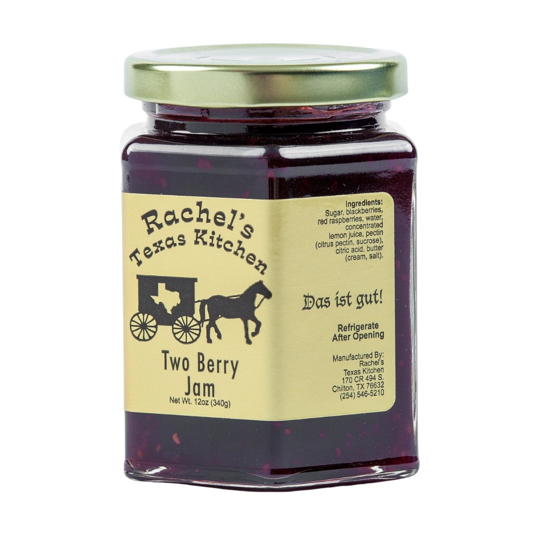 Two Berry Jam close-up – Rachel's Texas Kitchen