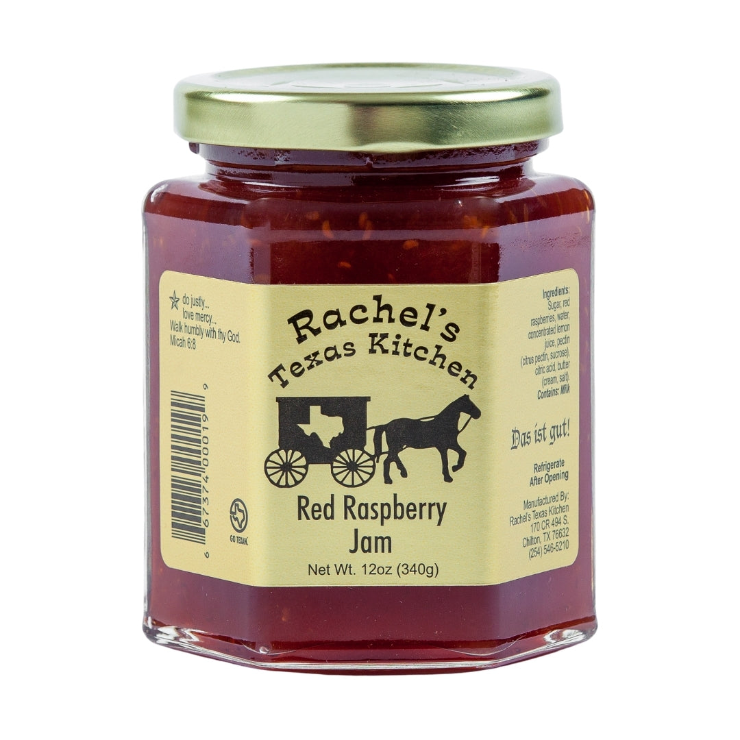 Red Raspberry Jam jar – Rachel's Texas Kitchen