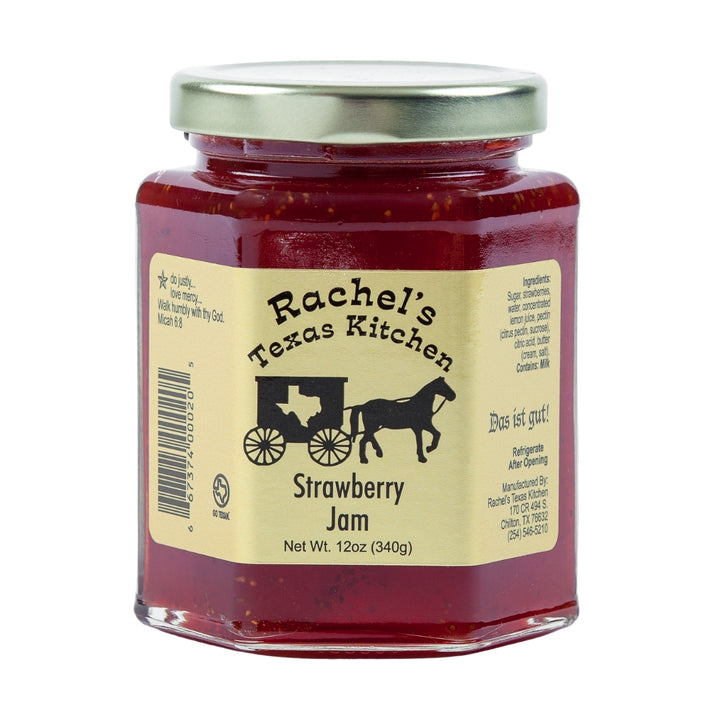Strawberry Jam jar – Rachel's Texas Kitchen
