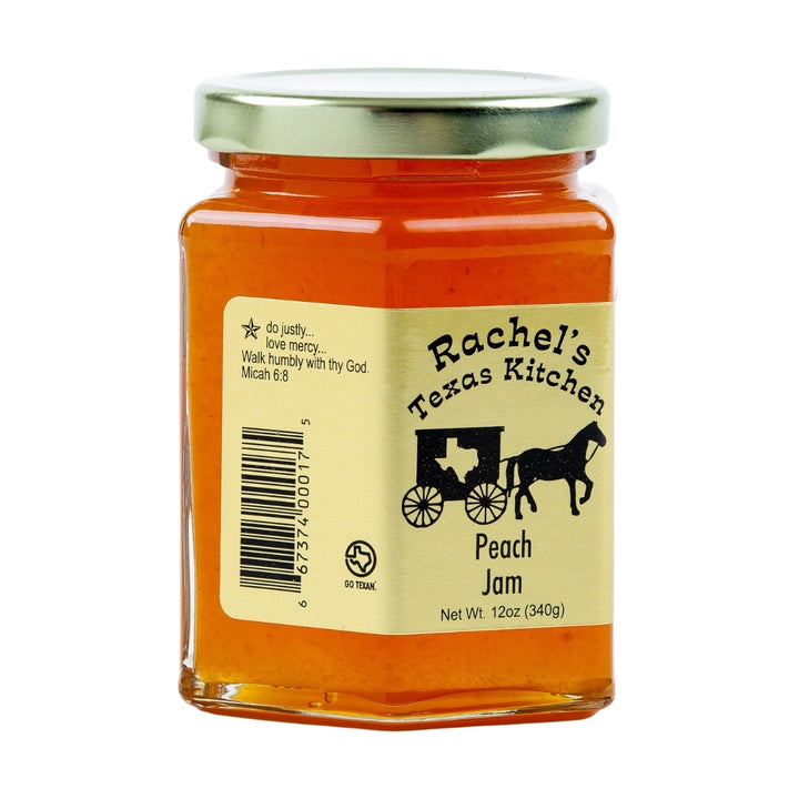 Peach Jam detail shot – Rachel's Texas Kitchen