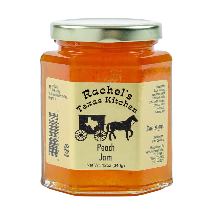 Peach Jam jar – Rachel's Texas Kitchen