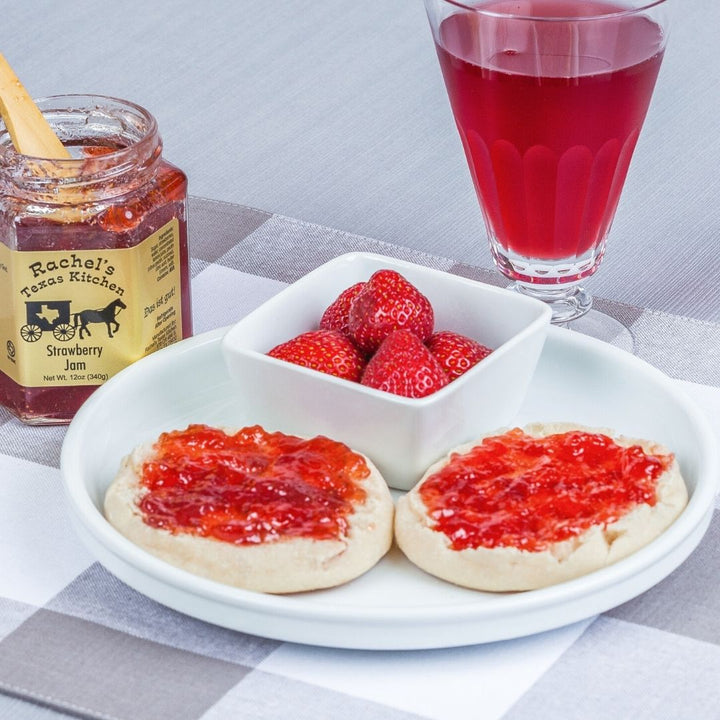 Strawberry Jam lifestyle photo – Rachel's Texas Kitchen