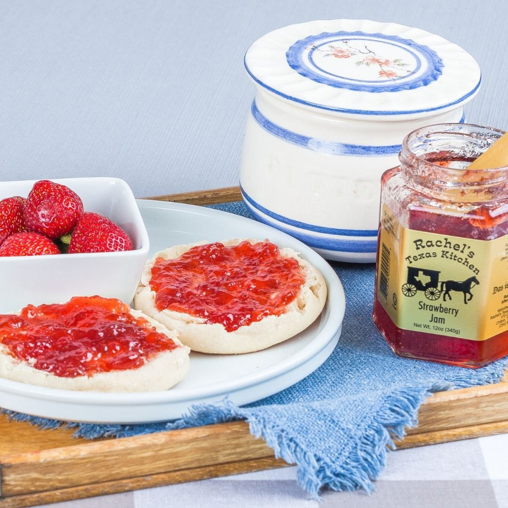 Strawberry Jam close-up – Rachel's Texas Kitchen