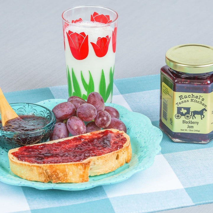 Blackberry Jam detail shot – Rachel's Texas Kitchen