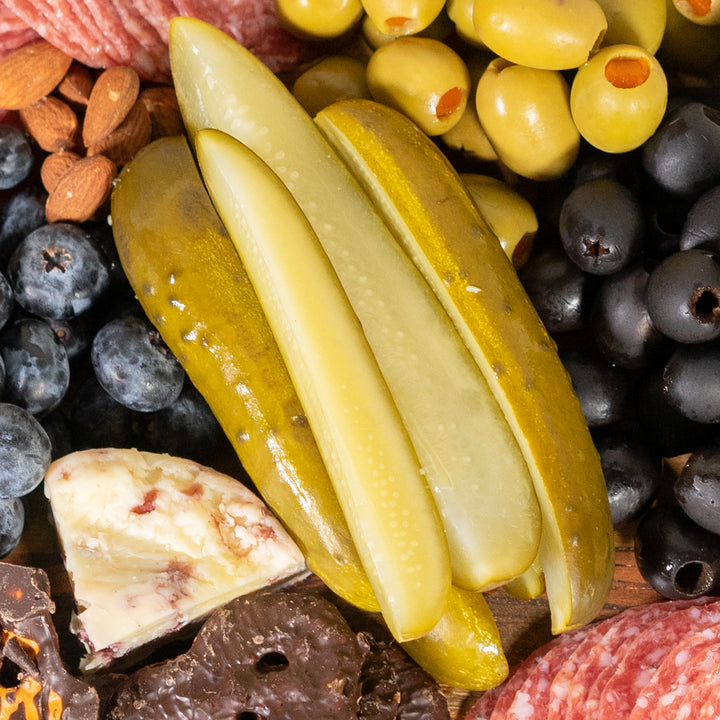 Old Fashioned Dill Pickles close-up – Rachel's Texas Kitchen